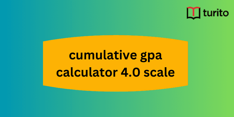 Cumulative GPA Calculator 4.0 Scale