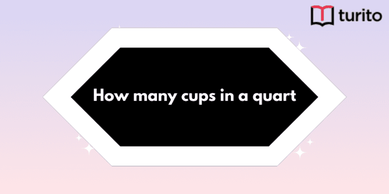 How Many Cups in a Quart?